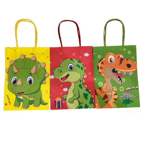 Bolsa kraft con diseño 12u.